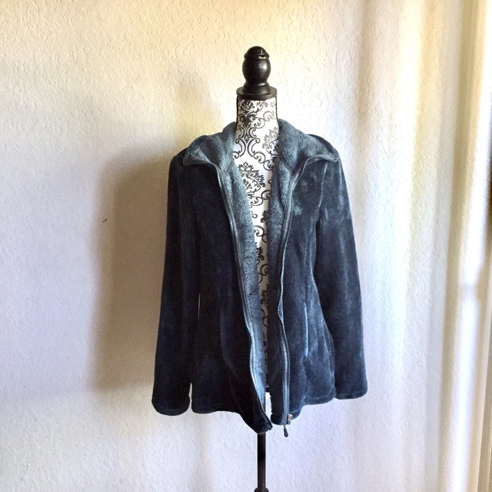 Blue fleece